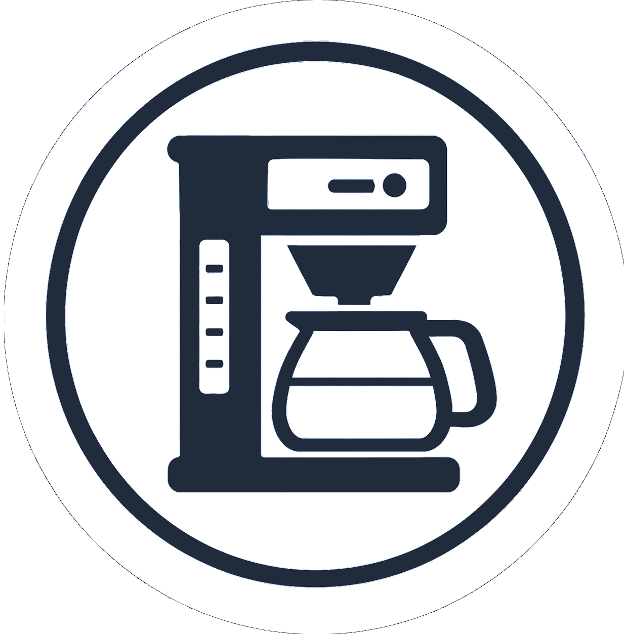 Kaffeemaschine grau